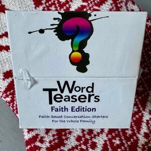 Word Teasers Faith Edition Card Set